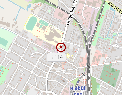 Karte: Betreuungsgruppe für Menschen mit geistiger Behinderung