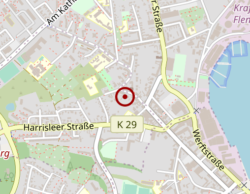 Karte: Martinstift - begleitetes Wohnen