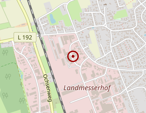 Karte: Mürwiker Werkstätten GmbH Werkstatt Gewerbegrund Behindertenwerkstatt