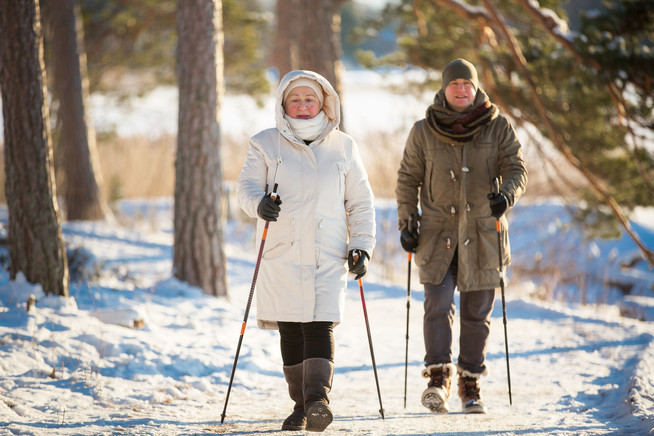 Arthrosepatienten können auch in der kalten Jahreszeit die Gelenke mobil halten