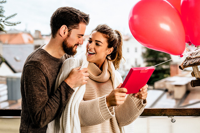 Valentinstag am 14. Februar: Mit originellen Geschenken die Liebe zeigen