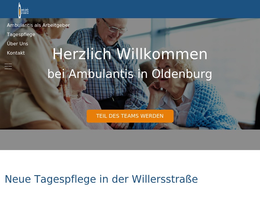 Ambulantis Pflege OL GmbH Ambulantis Tagespflege Willersstraße