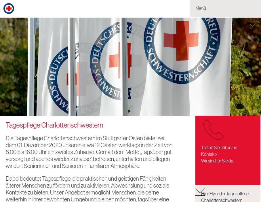 Tagespflege Charlottenschwestern