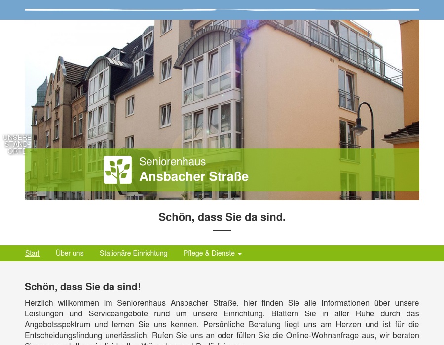 Seniorenpflegeheim Ansbacher Straße GbR