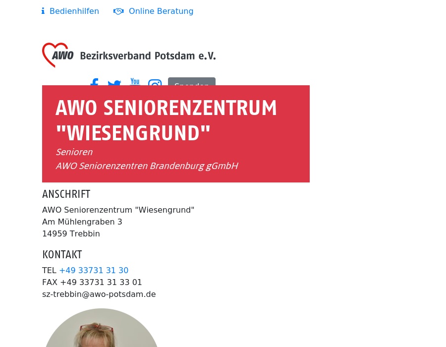 AWO Seniorenzentrum "Wiesengrund"