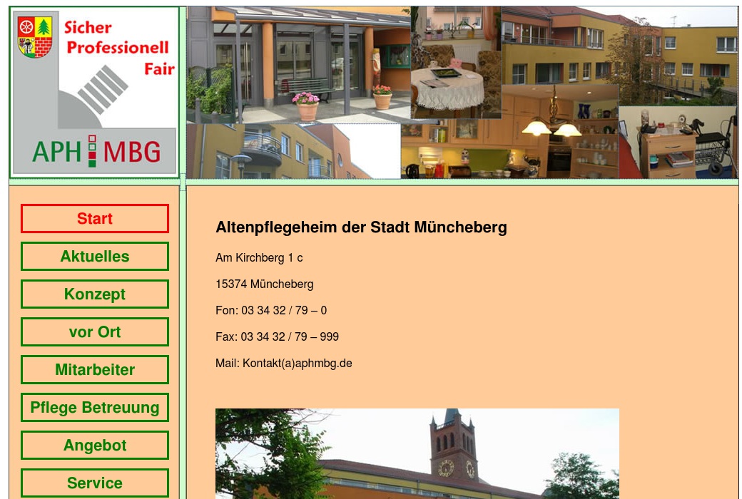 Altenpflegeheim der Stadt Müncheberg