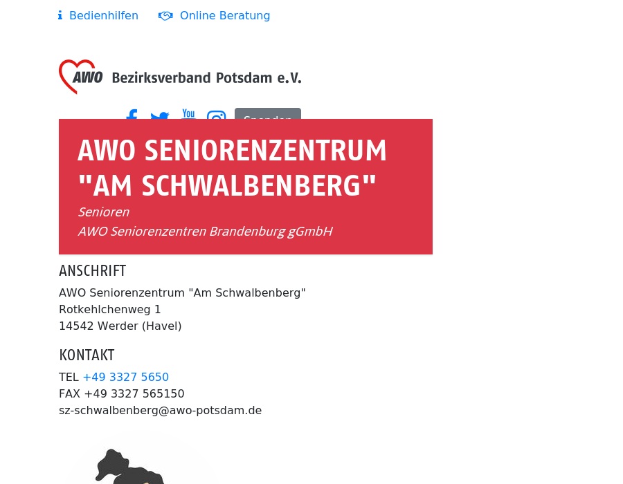 AWO Seniorenzentrum "Am Schwalbenberg"
