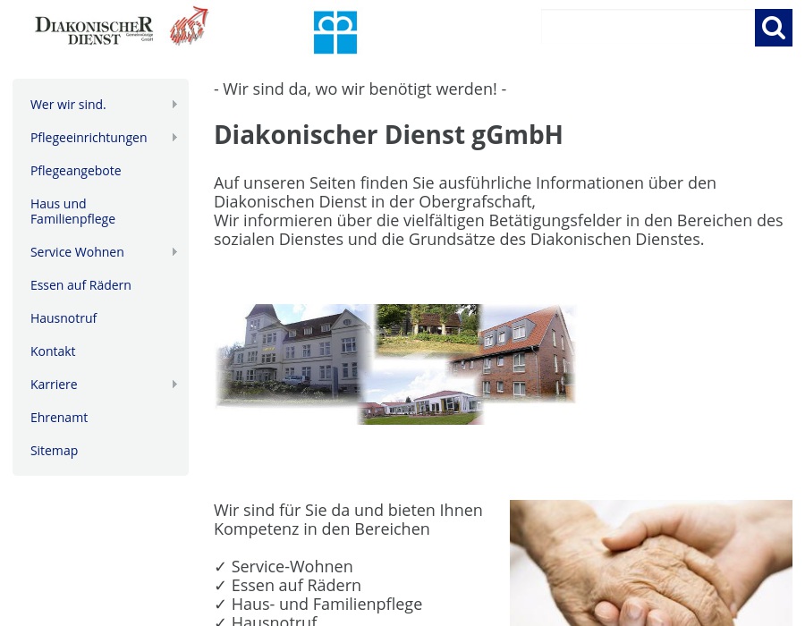 Diakonischer Dienst gGmbH Langzeitpflegeeinrichtung Diakonisches Pflegezentrum Gildehaus