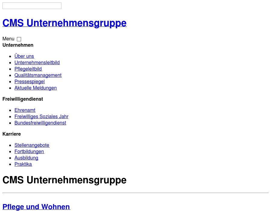 CMS Pflegewohnstift Pattensen