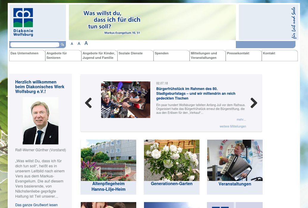 Diakonisches Werk Wolfsburg e. V. Emmaus-Heim