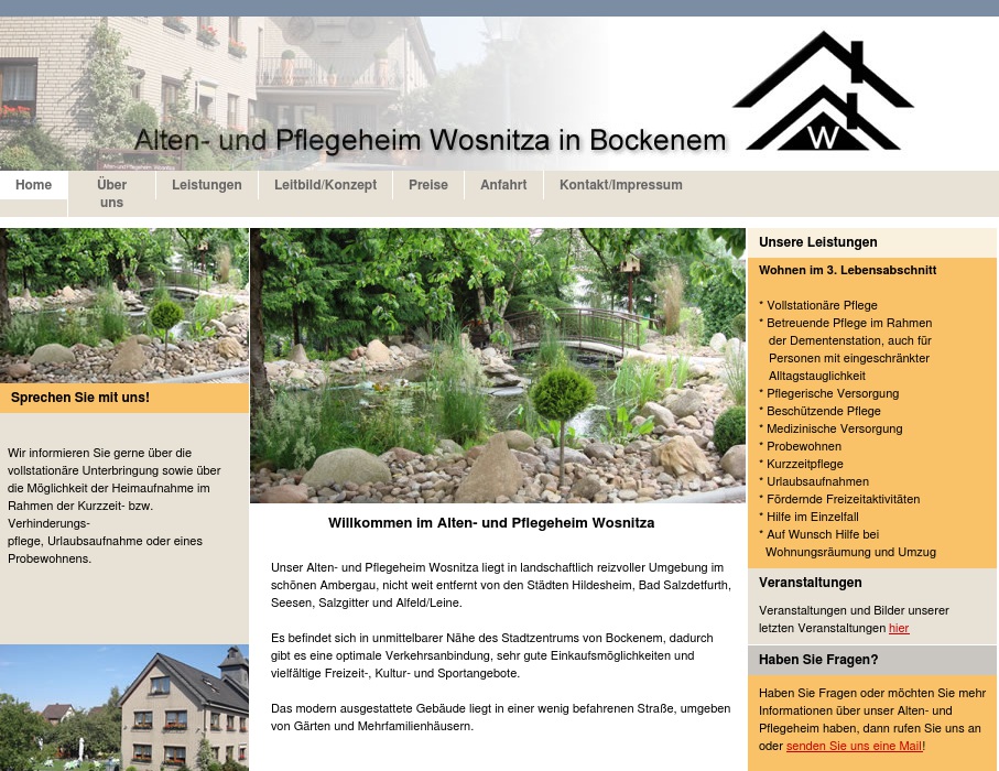 Wosnitza Silvia Alten- und Pflegeheim