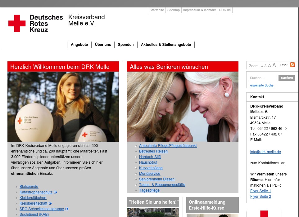 Deutsches Rotes Kreuz KV Melle e.V. DRK Altenheim Hardach-Stift