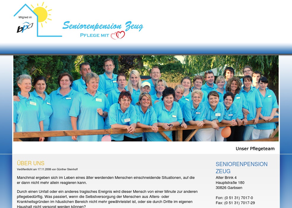 Seniorenpension Zeug GmbH