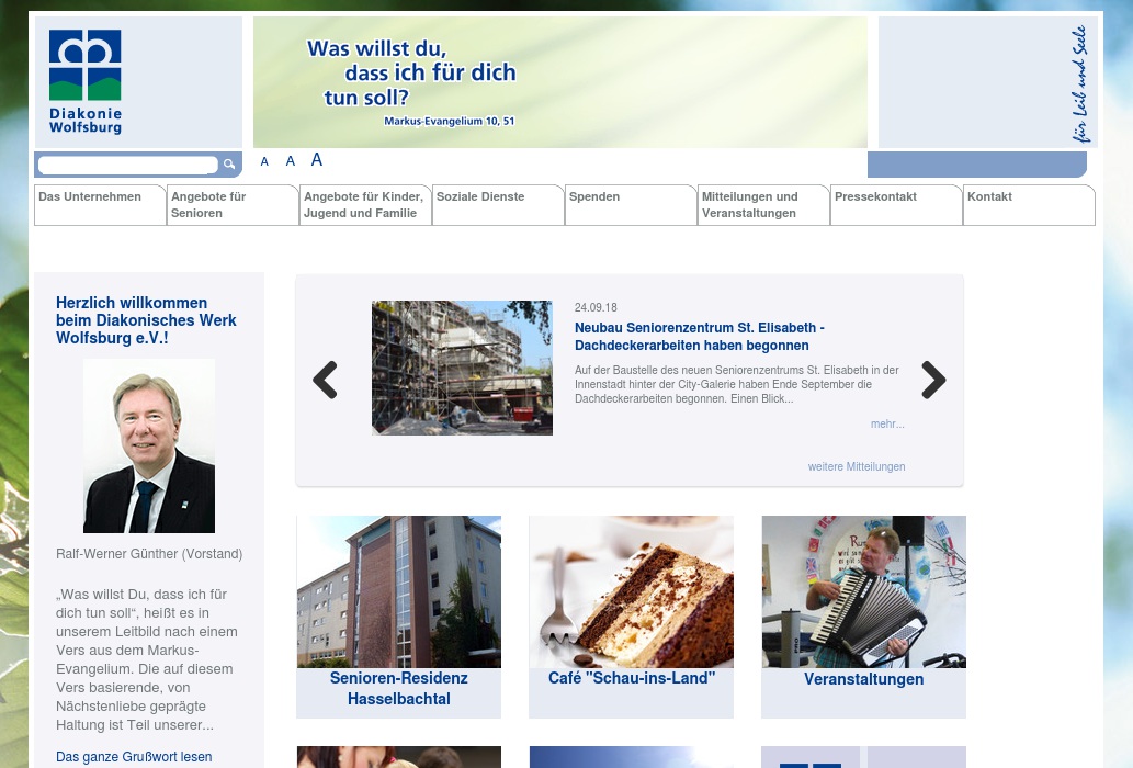 Diakonisches Werk Wolfsburg e. V. Hanns-Lilje-Heim