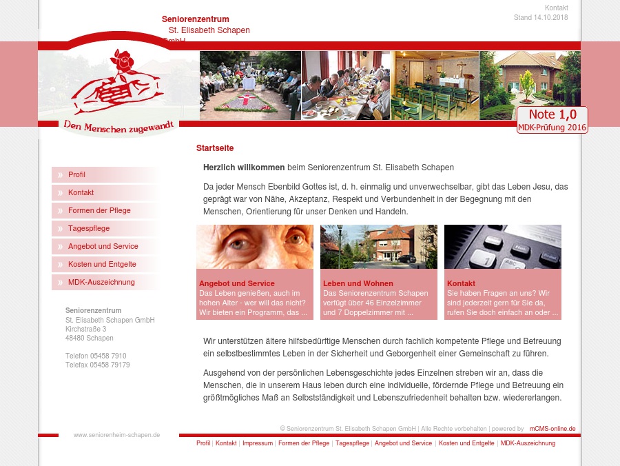 Seniorenzentrum St. Elisabeth Schapen GmbH