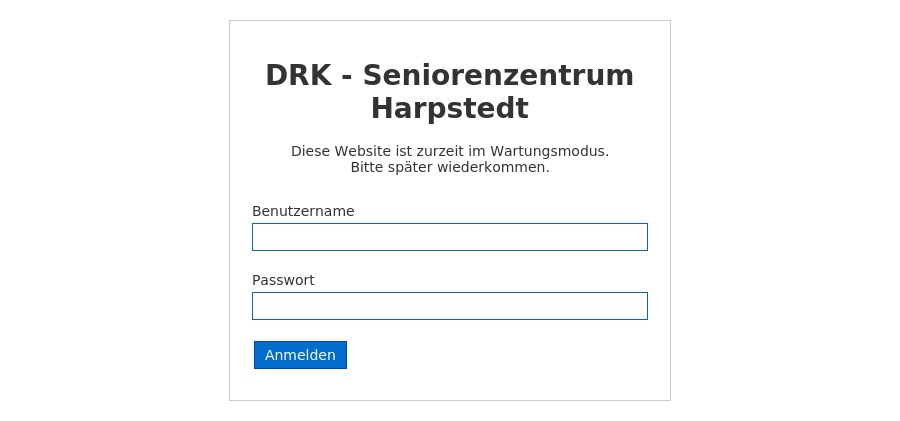 Deutsches Rotes Kreuz gemeinnützige Trägergesell- schaft Harpstedt mbH Stationärer Bereich