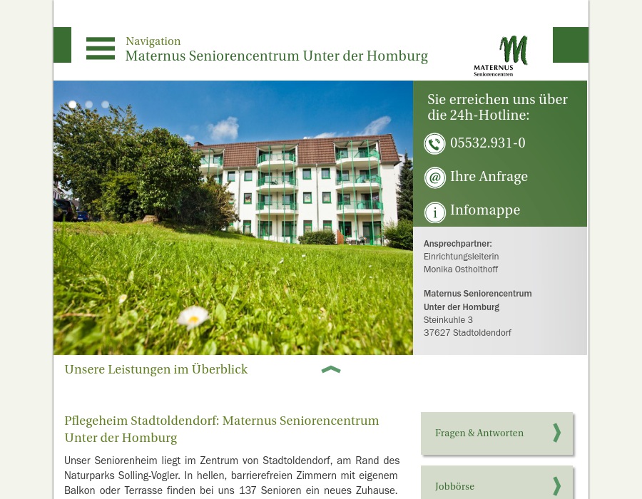 Seniorenresidenz Unter der Homburg GmbH