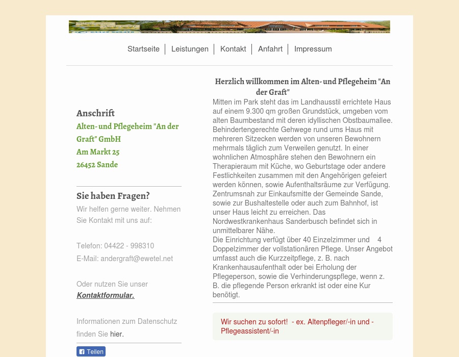 "Zur Parkallee" GmbH Alten- und Pflegeheim