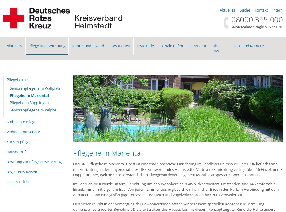 Deutsches Rotes Kreuz Alten- und Pflegeheim Mariental-Horst