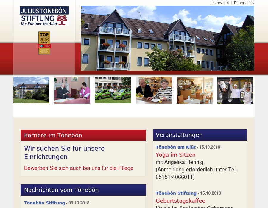 Tönebön an der Weser Alten- und Pflegeheim