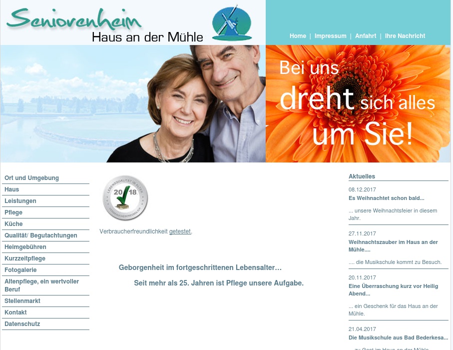 Seniorenheim Haus an der Mühle GmbH & Co. KG