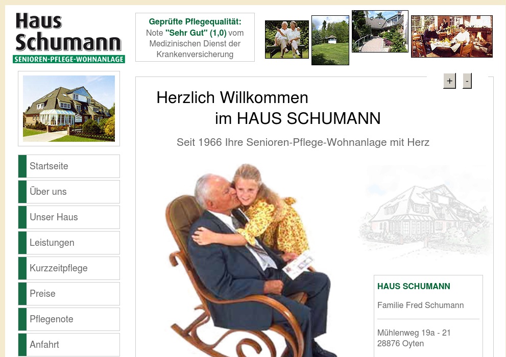 Haus Schumann GmbH & Co KG Senioren- und Pflegeheim