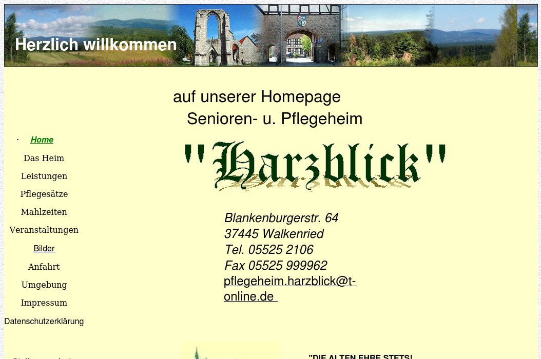 Harzblick Alten- und Pflegeheim