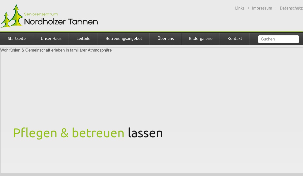 Seniorenzentrum "Nordholzer Tannen" H. Plümer GmbH