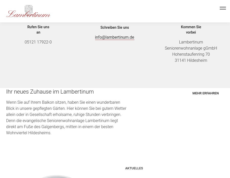 Lambertinum Seniorenwohnanlage gGmbH