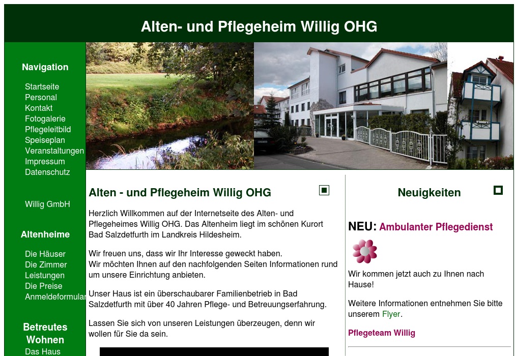 Willig OHG Alten- und Pflegeheim