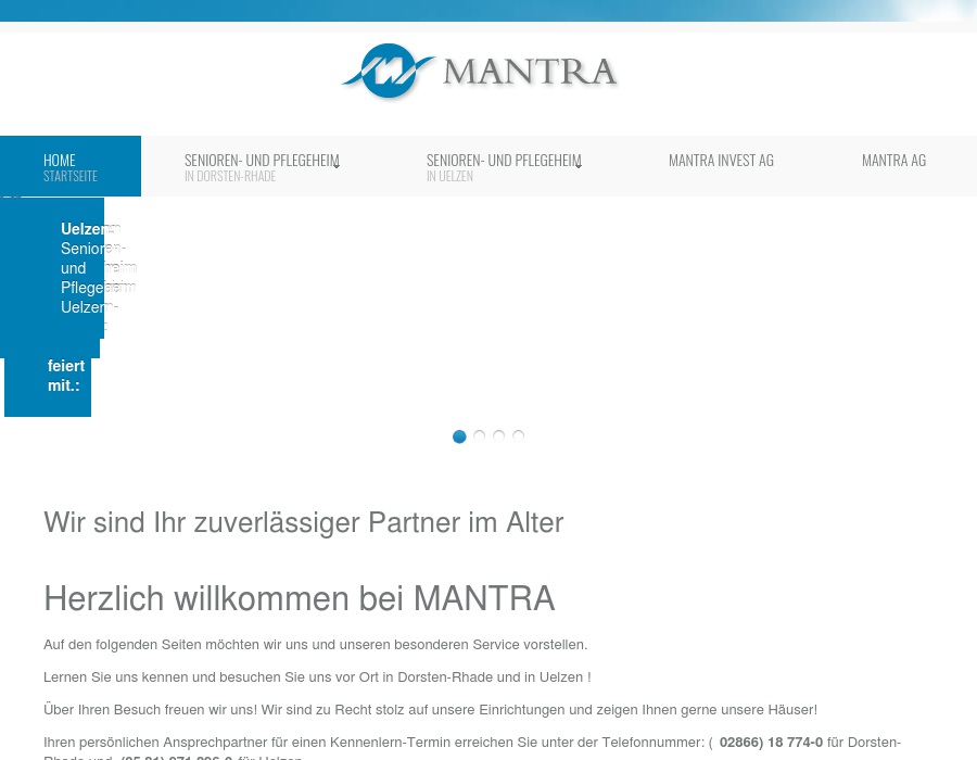 MANTRA Sozial GmbH Senioren- und Pflegeheim