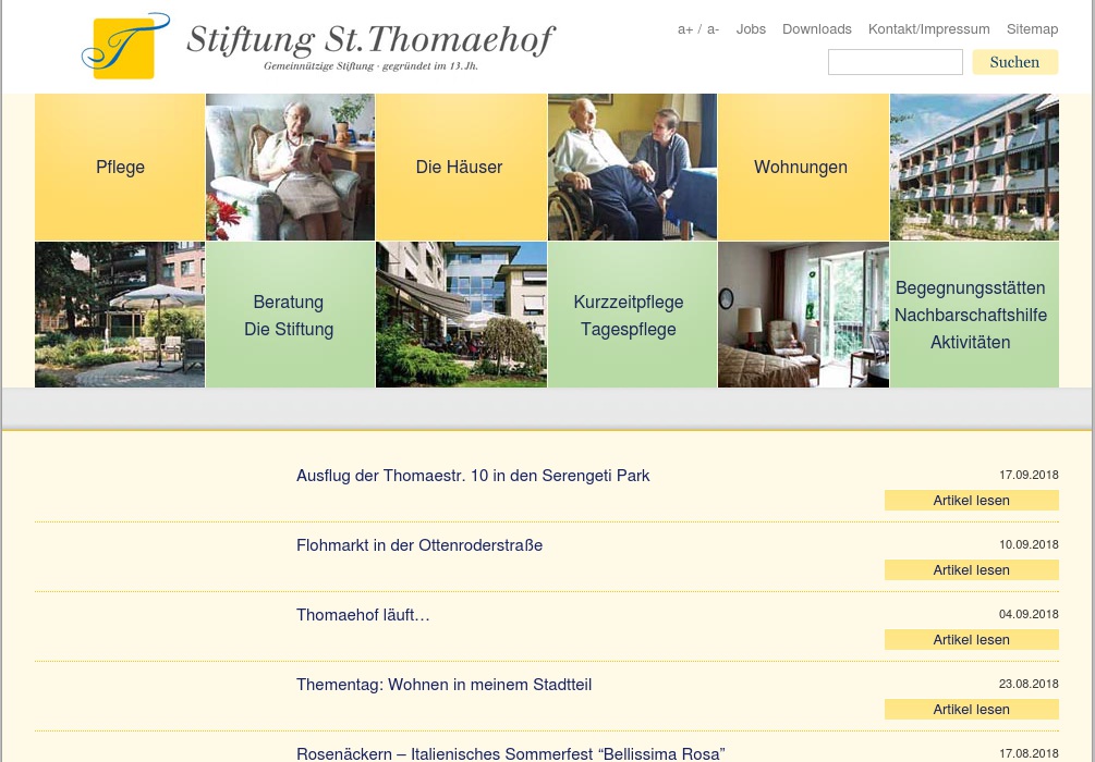Stiftung St. Thomaehof Senioren- und Pflegeheim