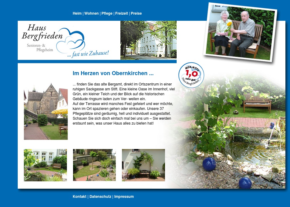 Haus Bergfrieden GmbH Senioren- und Pflegeheim