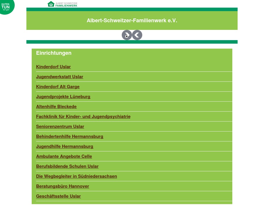 Albert-Schweitzer- Seniorenzentrum Stationäre Einrichtung