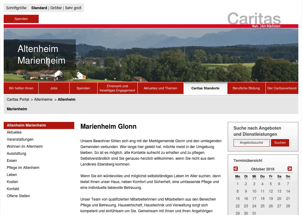 Caritas Altenheim Marienheim