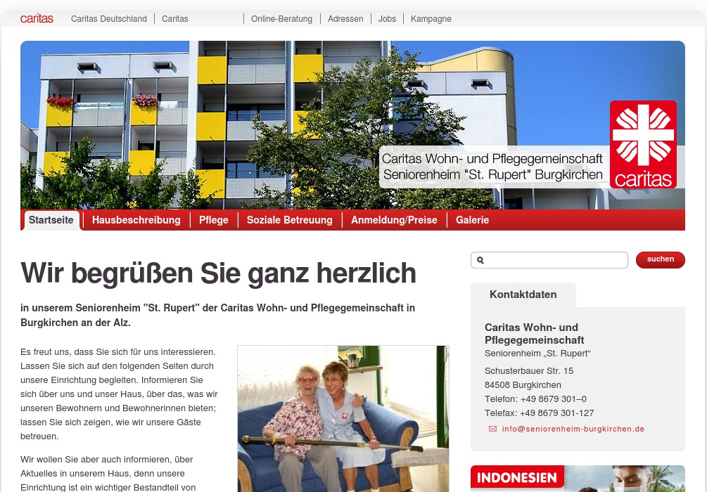 Caritas Wohn- und Pflegegemeinschaft Seniorenheim St. Rupert