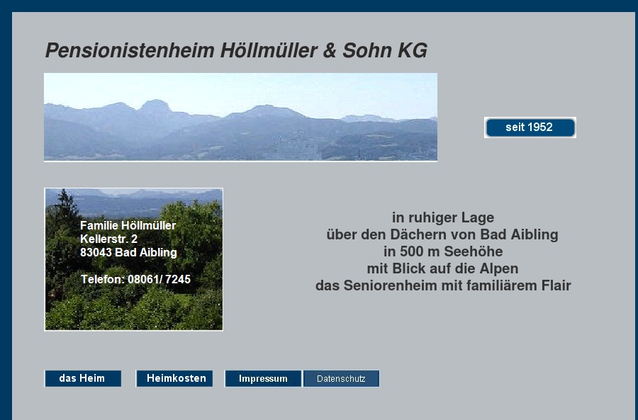 Pensionistenheim Höllmüller KG