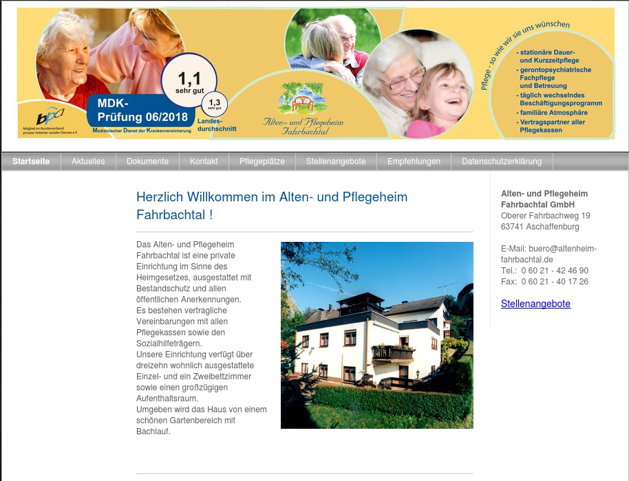 Alten- und Pflegeheim Fahrbachtal GmbH