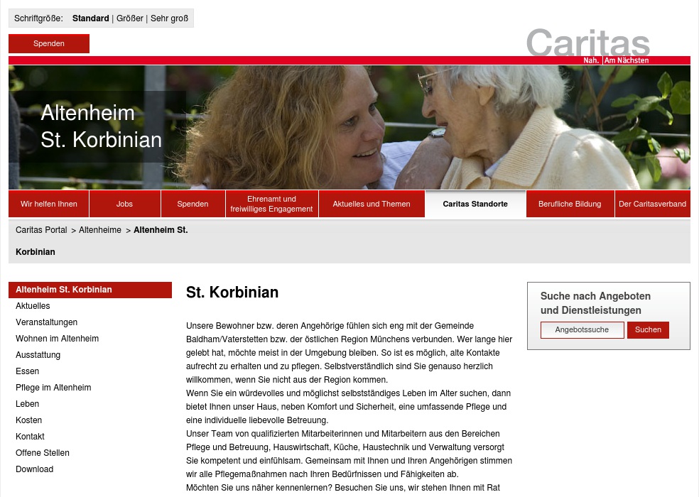 Caritas Altenheim St. Korbinian