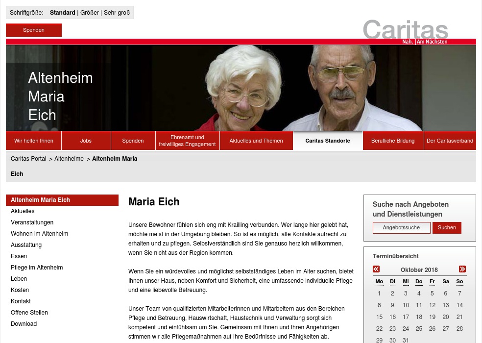 Caritas Altenheim Maria Eich