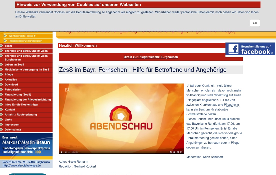 ZesS Zentrum für stationäre Schwerstpflege Burghausen