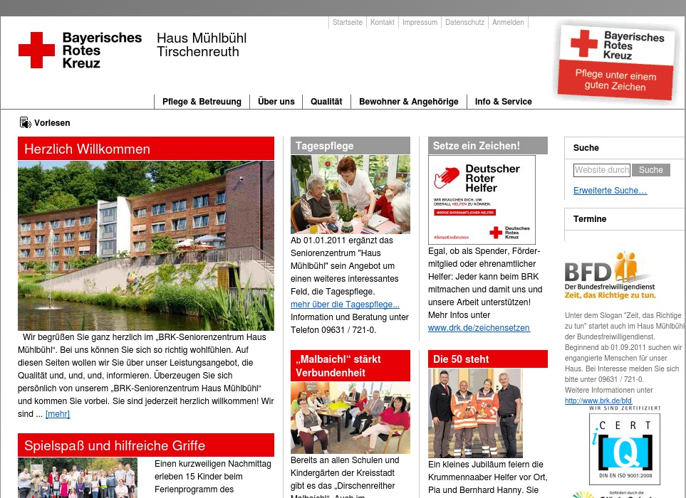 BRK-Seniorenzentrum Haus Mühlbühl