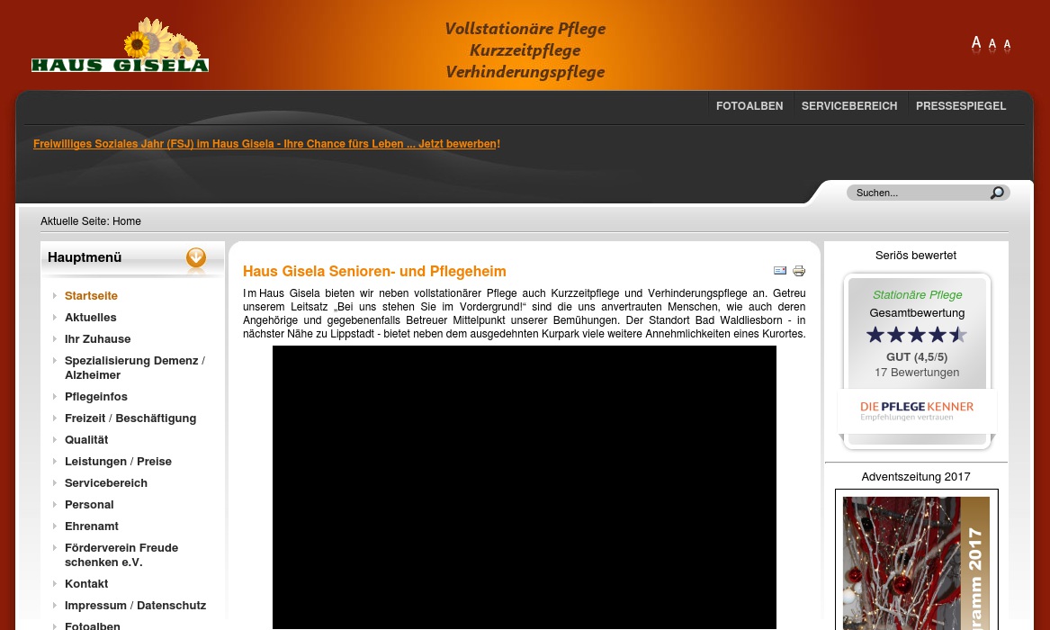 Senioren- und Pflegeheim Haus Gisela