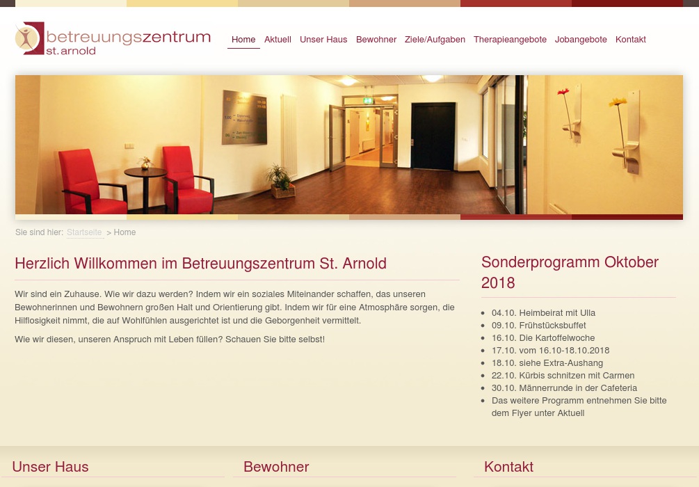 Betreuungszentrum St. Arnold -Abteilung SMB -