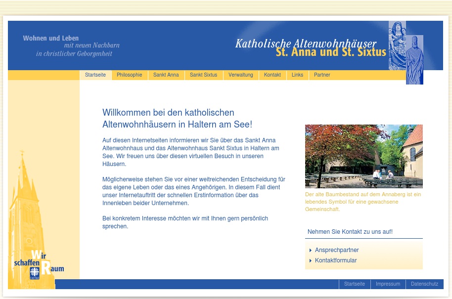 Altenwohnhaus Sankt Sixtus