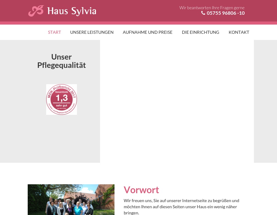 Alten- und Pflegeheim Haus Sylvia