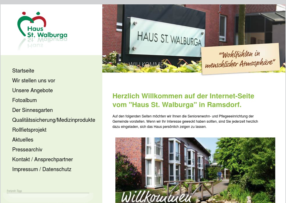 Seniorenwohn- und Pflegeeinrichtung Haus St. Walburga