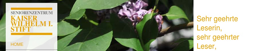 Seniorenzentrum Kaiser Wilhelm I. Stift