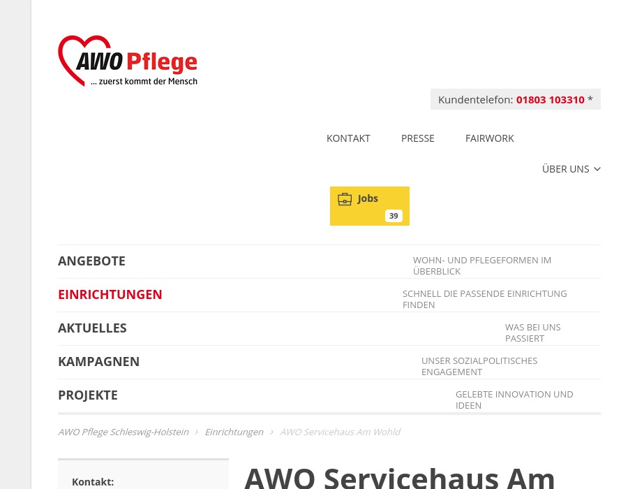 AWO Tagespflege Am Wohld