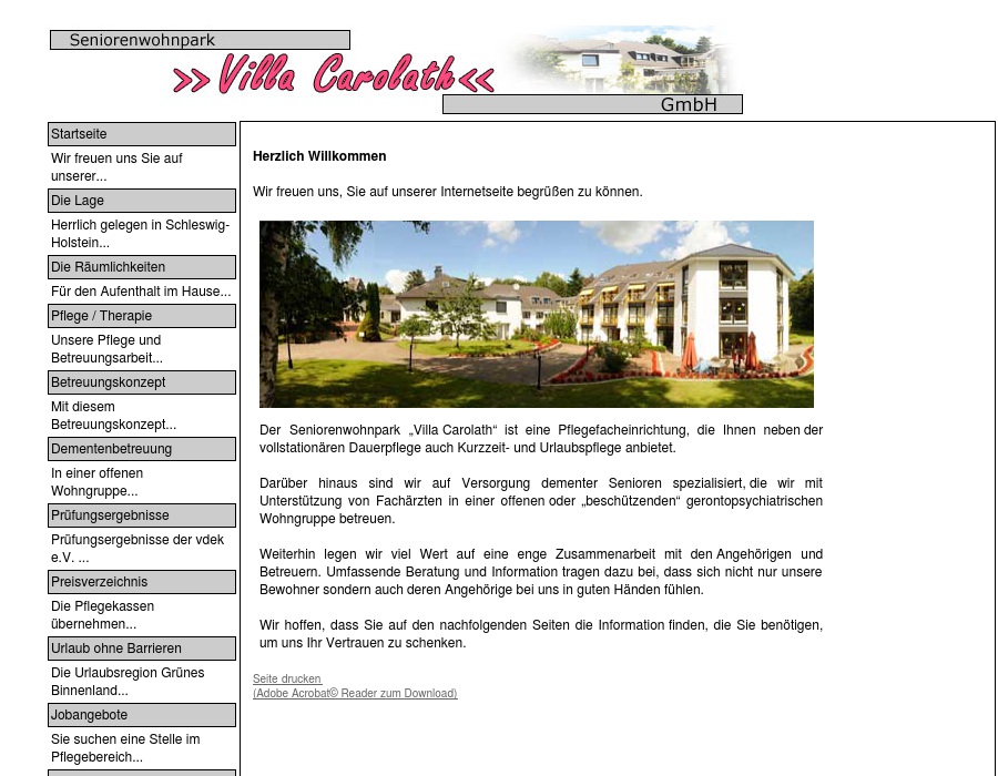 Seniorenwohnpark "Villa Carolath" GmbH